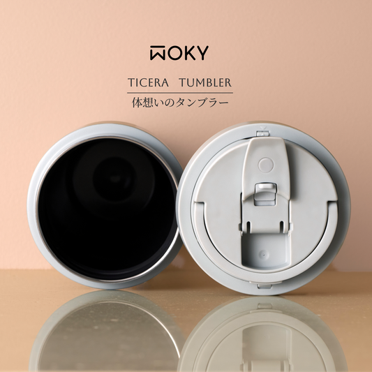 WOKY タピストタンブラー 770ml|ストロー付き真空タンブラー・TICERAコーティング