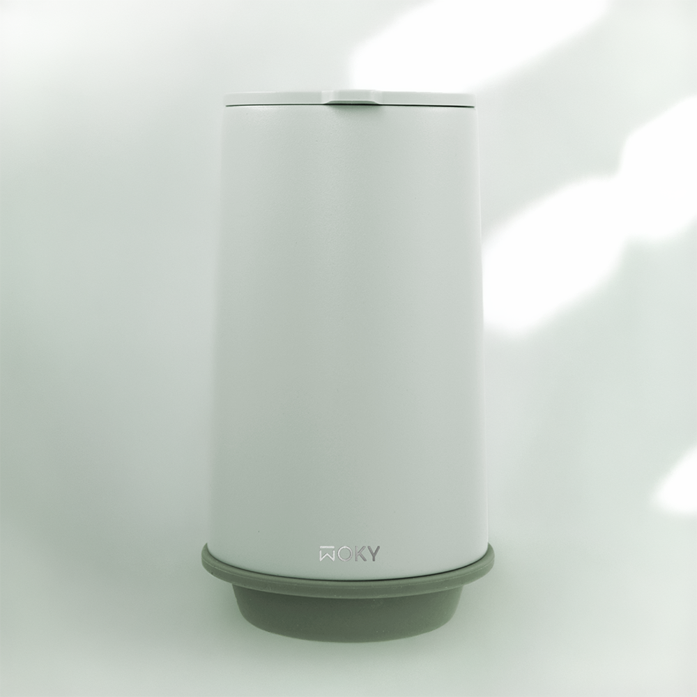 WOKY シルクハットタンブラー 500ml｜香りを楽しむ真空タンブラー・TICERAコーティング
