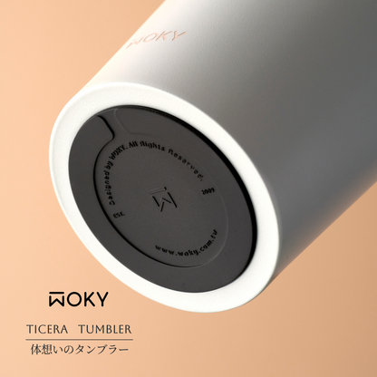 WOKY タピストタンブラー 770ml｜ストロー付き真空タンブラー・TICERAコーティング