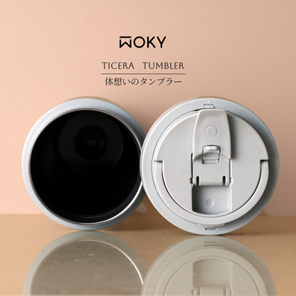 WOKY タピストタンブラー 770ml｜ストロー付き真空タンブラー・TICERAコーティング