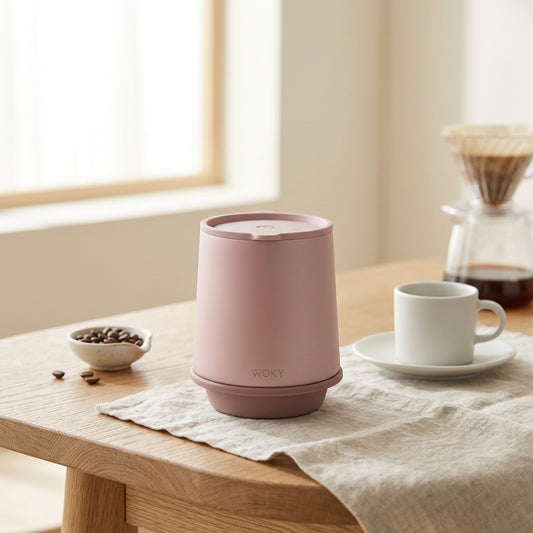 WOKY シルクハットタンブラー 250ml｜香りを楽しむ真空タンブラー・TICERAコーティング